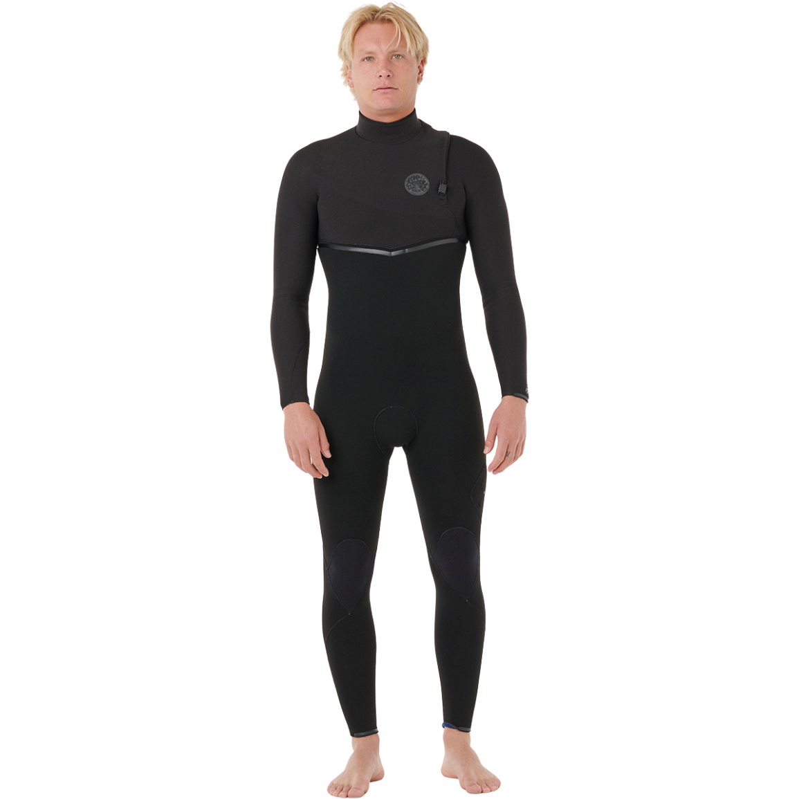 2026 Rip Curl Da Uomo E-Bomb 4/3mm Zip Free Muta 17MMFS - Black